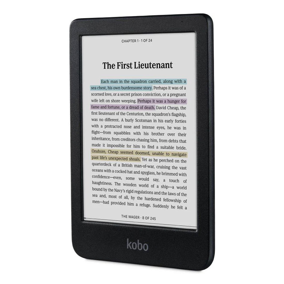Kobo Clara Colour e-Book Reader (6'', 16GB, N367-KU) - Black